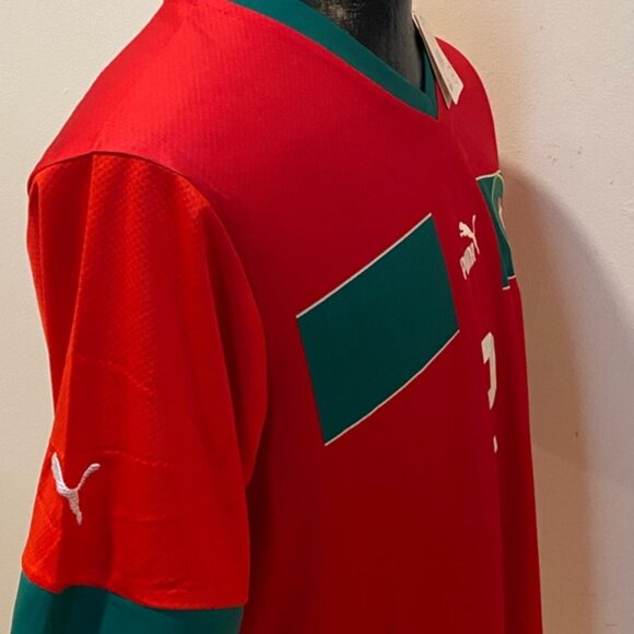 Paris Saint Germain Morocco Achraf Hakimi Jersey # 2 , Unisex - Picture 8 of 10